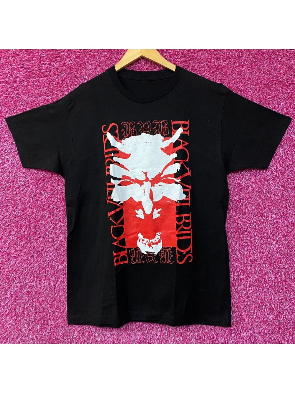 Black Veil Brides Self-Titles Album Devil Rock Band T-Shirt Large